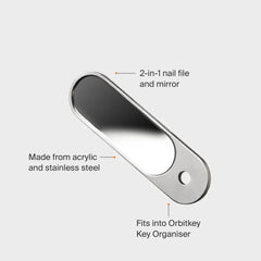 Nail File & Mirror