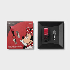 Disney | Orbitkey Minnie Mouse Loop Keychain + Nail File & Mirror Kit