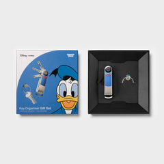 Disney | Orbitkey Donald Duck Hybrid Leather Key Organizer + Ring v2 Kit