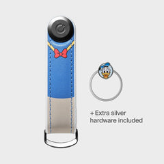 Disney | Orbitkey Donald Duck Hybrid Leather Key Organizer + Ring v2 Kit
